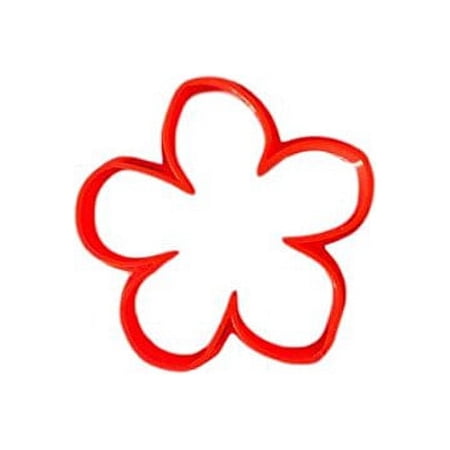 Flower cookie cutter (Style 2) (4 Inch)- Fast Shipping - Sharp Edges - Exceptional Quality