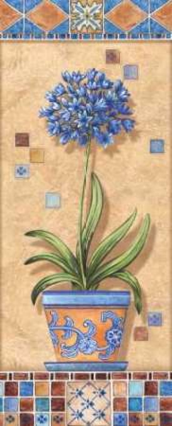 Flower in Greece III Canvas Art - Charlene Audrey (24 x 48)