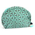thumbnail image 1 of Flower of Life Cosmetic Bag Grey/Turquoise Global Groove, 1 of 1