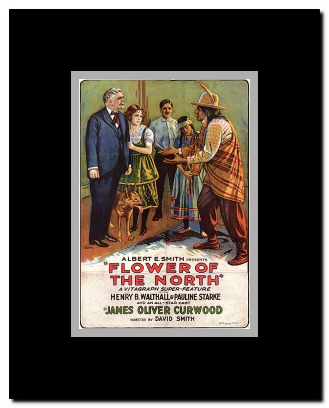 Flower of the North Framed Movie Poster