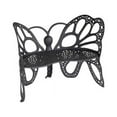 thumbnail image 1 of FlowerHouse Outdoor Butterfly Bench, Multiple Colors, 1 of 3
