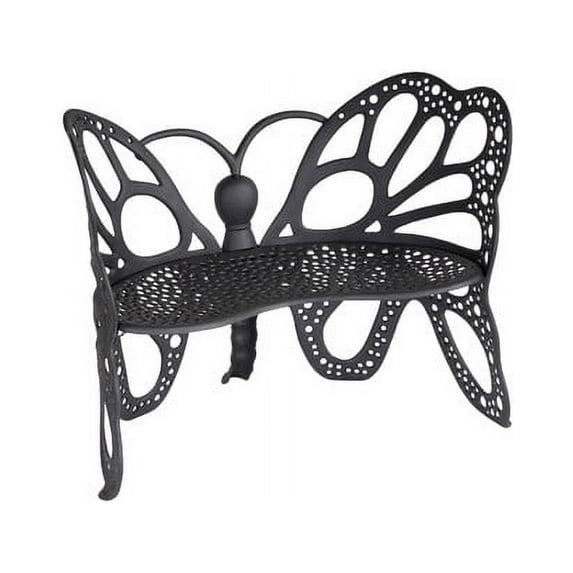 FlowerHouse Outdoor Butterfly Bench, Multiple Colors