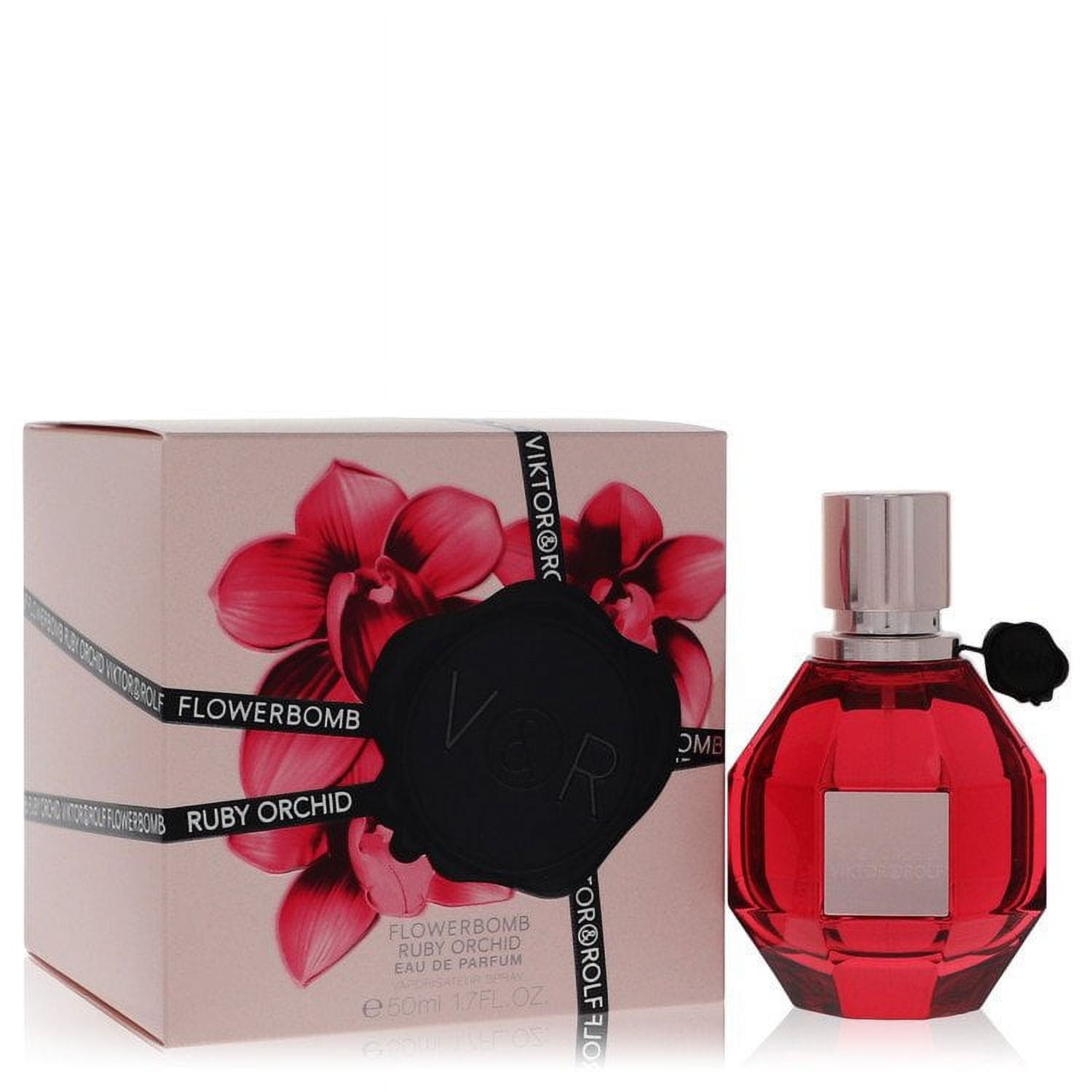 Flowerbomb Ruby Orchid Eau De Parfum Spray By Viktor & Rolf - 1 oz Flowerbomb Ruby Orchid Eau De Parfum Spray By Viktor & Rolf - 1 oz