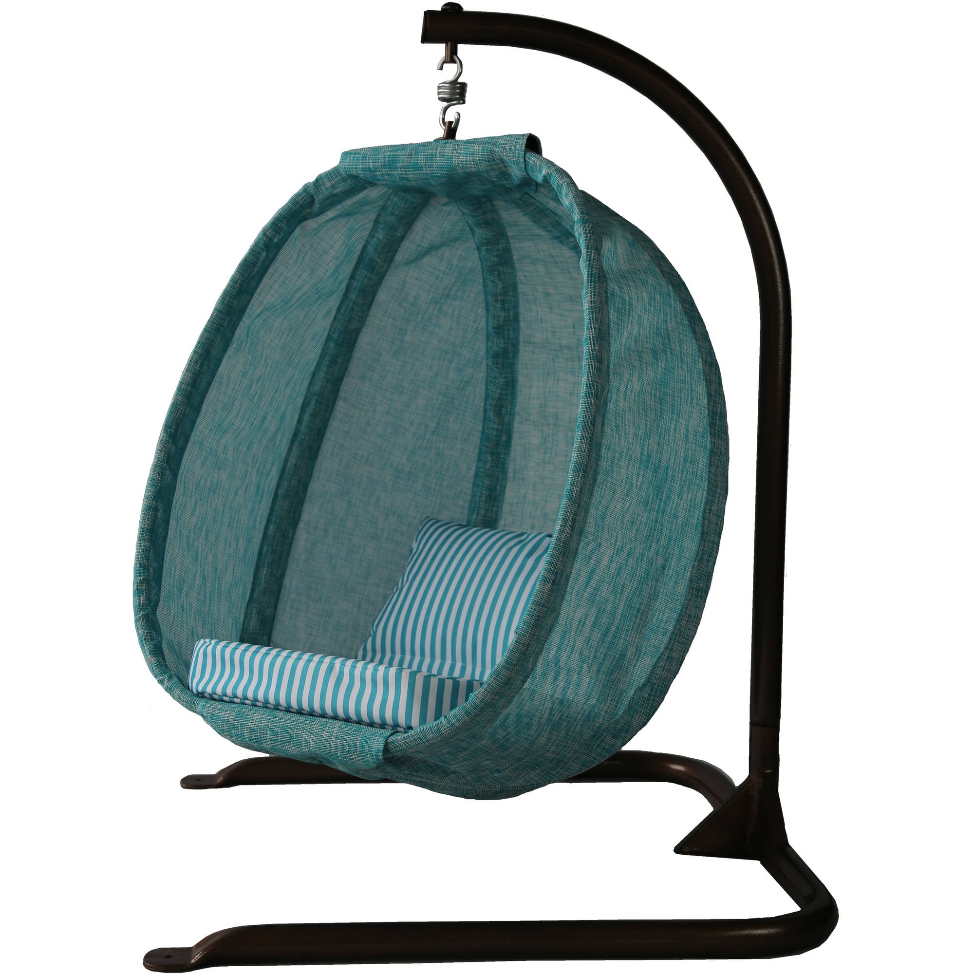 Flowerhouse Egg Chair Junior, Blue with Cloud