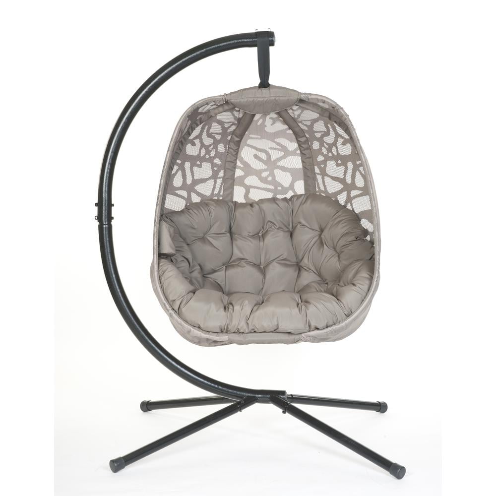 Flowerhouse Sand Hanging Swing Patio Chair Walmart