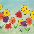 thumbnail image 1 of Flowering Garden I Poster Print by Sarah Horsfall (24 x 24), 1 of 2