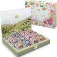 Flowering Tea Chest Curated Collection of 12 Gourmet Flowering Teas