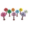 thumbnail image 1 of General Jim’s Toys & Bricks Flowering Trees, Colorful Building Blocks, Diorama Model – Set of 9, 1 of 10