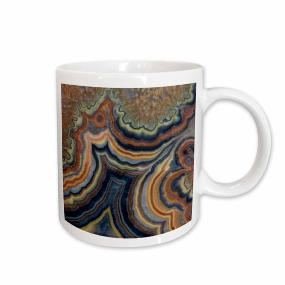 3drose, Flowering Tube Onyx, Mexico, 15oz Mug