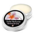 thumbnail image 1 of Flowerland Solid Perfume – Frangipani – Portable Balm for Travel – Natural & Vegan – 30ml, 1 of 5