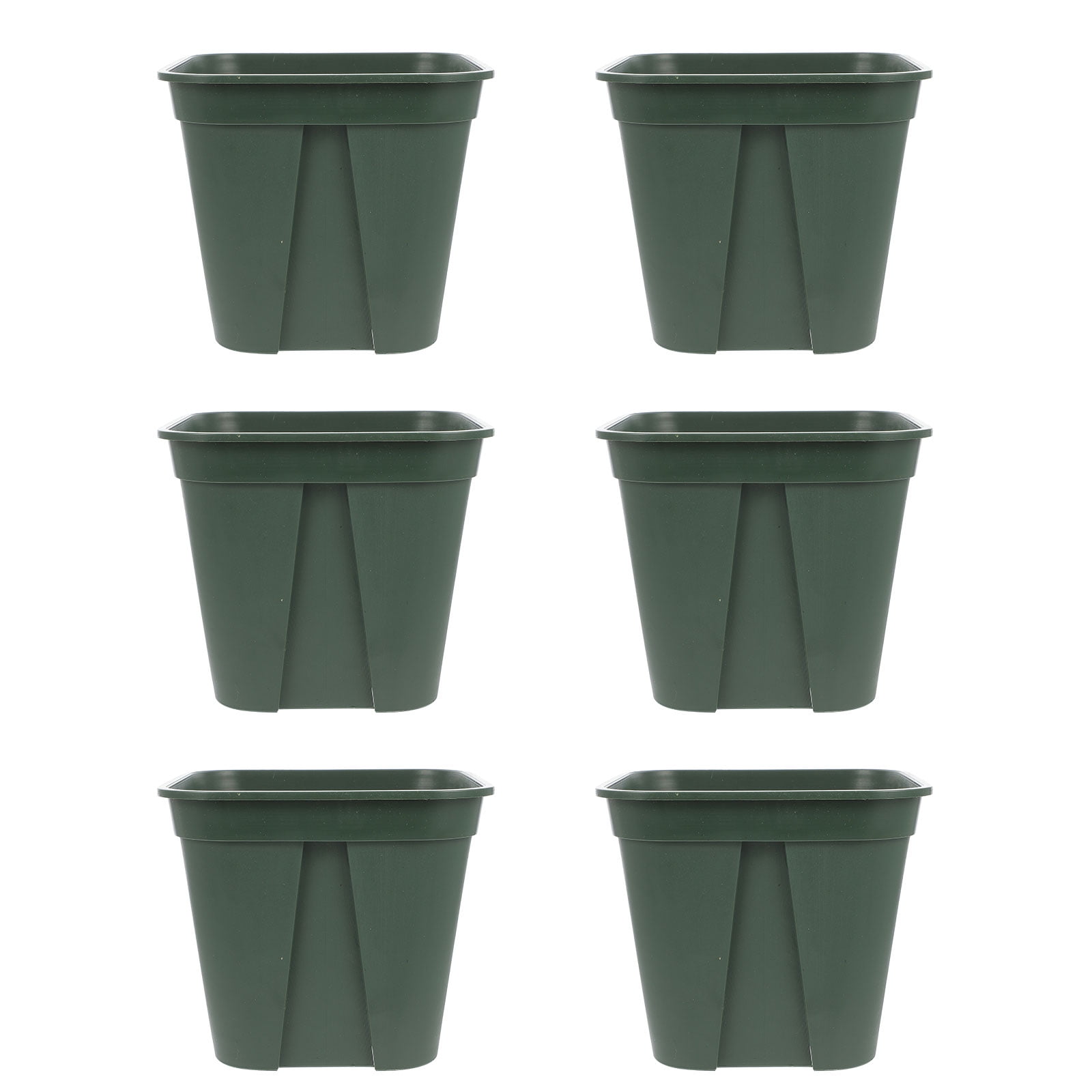 CIMAXIC Garden Planters Green Plastic Breathable Root Control Pots for ...