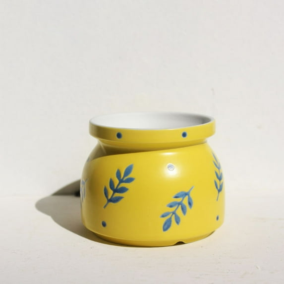 Flowerpot Decorative Ceramic,Flower Pattern Planter Pot