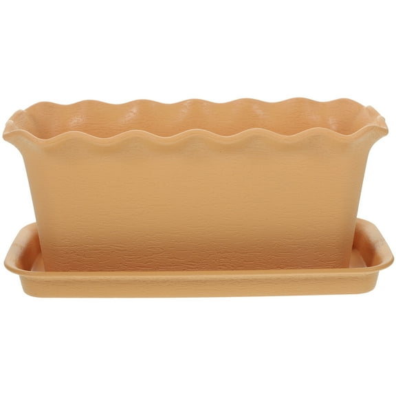 Flowerpot Indoor Plant Pots Vegetable Growing Houseplant Planting Rectangular Garden Vegetables