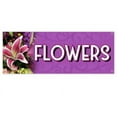 thumbnail image 1 of Flowers 13 oz Vinyl Banner With Metal Grommets, 1 of 4