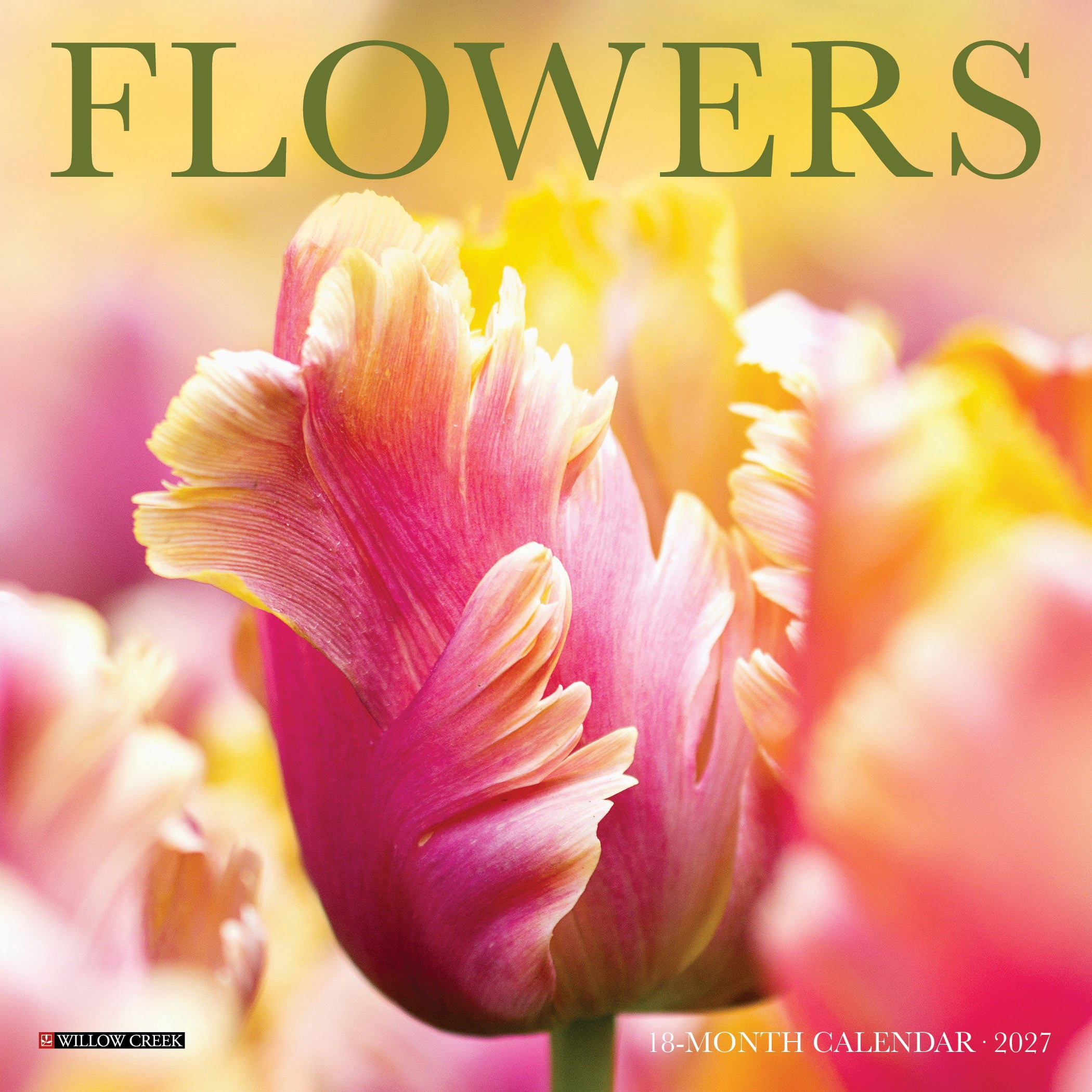 Willow Creek Press, Flowers 2027 Mini Wall Calendar