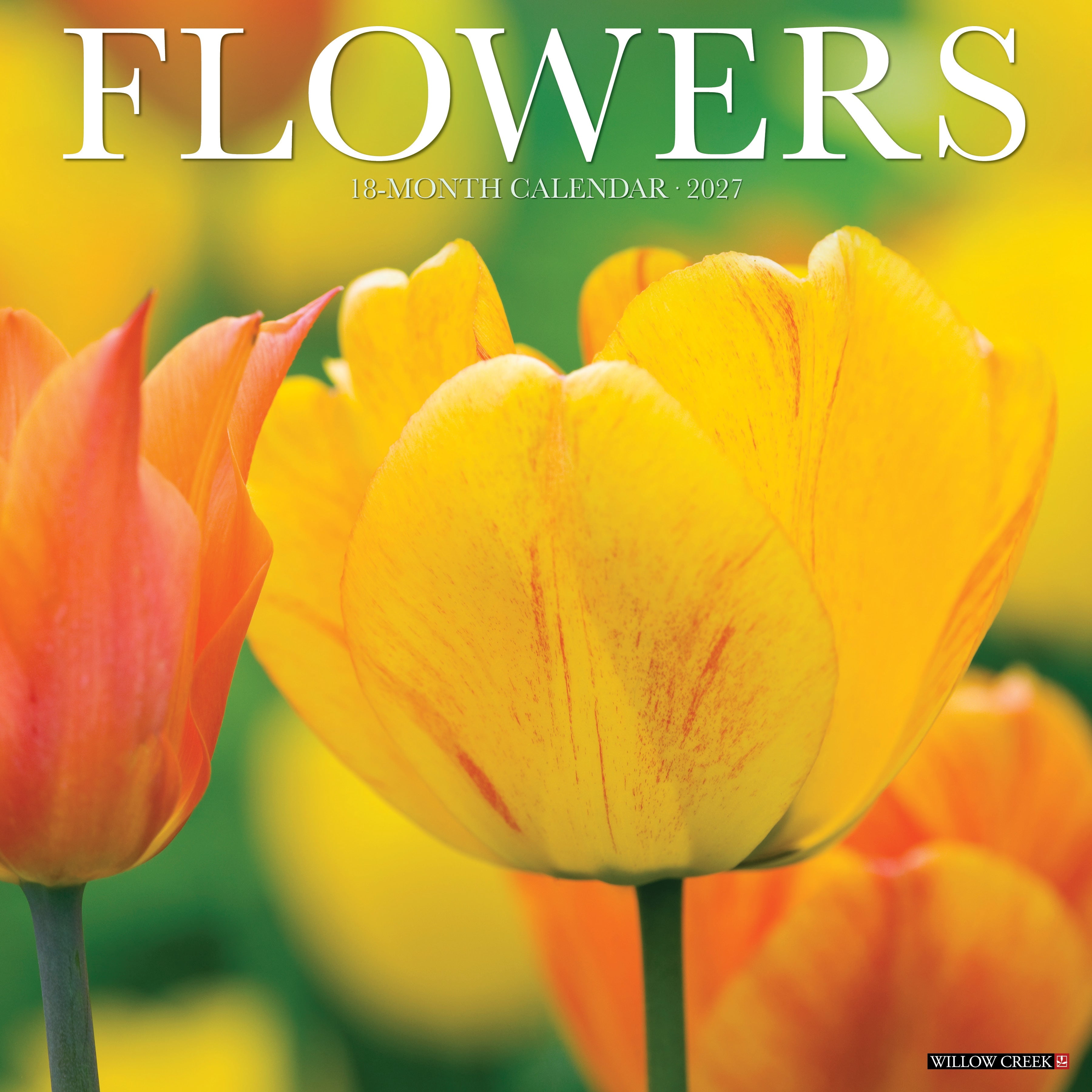 Willow Creek Press, Flowers 2027 Wall Calendar