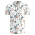 thumbnail image 1 of Flowers 3d Print Summer Beach Shirt Men Floral Fashion Hawaiian Casual Short Sleeve Single-Breasted Imported Clothing Tops Tees, 1 of 6