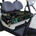 thumbnail image 1 of Flowers Accent 51 Inches by 31 Inches Golf Cart Seat Cover, Front Bench Towel for Club Car Tempo, Icon i40 & Similar, 1 of 8