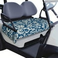 thumbnail image 1 of Flowers Accented Golf Cart Seat Protector 51" x 31", Fit Cover for Front Seats on Golf, Hunting & Off-Road Utility Carts, 1 of 8