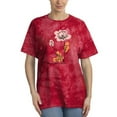 thumbnail image 1 of Flowers And Leaves Lineart Tie Dye Crystal Women -Image by Shutterstock, Female XX-Large, 1 of 4