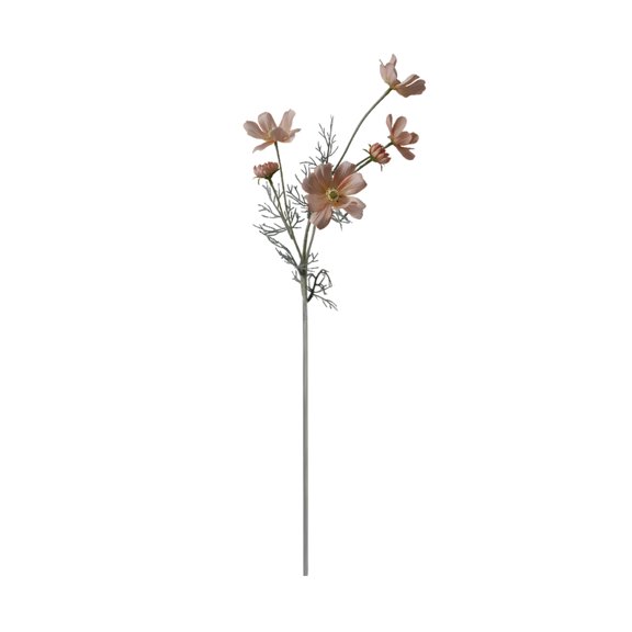 Flowers Artificial Realistic, Faux BranchesforVase, 23.6inFake White Daisies, Single Hobby Decor