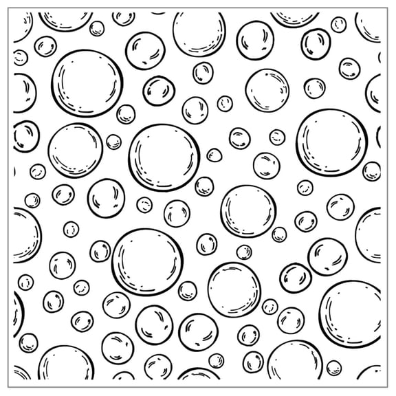 Flowers Background DIY Silicone Clear Stamp Cling Seal Scrapbook Embossing Album