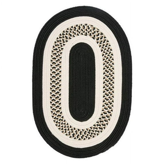 Flowers Bay - Black 6' round