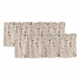 thumbnail image 1 of Flowers Birds Valances for Windows, Decorative Rod Pocket Window Valance Curtains, Country Retro Botanical Floral Branches Short Curtain Drapes for Kitchen/Living Room, 2 Panels, 42" W x 12" L, 1 of 8