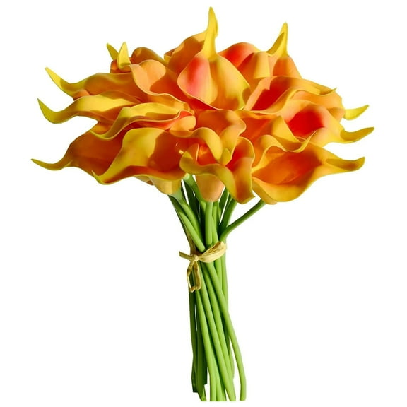 Flowers - Realistic Floral Bouquet for Home Decoration Table Centerpieces Wedding Arrangements Event Styling Solutions 5PCS