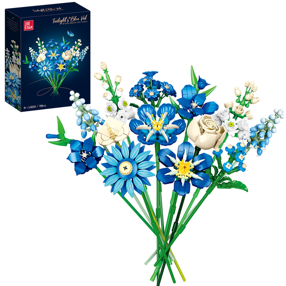 Flowers Building Set Flower Botanical Bonsai Building Toys for Adults Ideal for Mothers Day Display