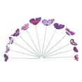 Flowers Bulk Decorative Flower Vase 12Pcs Butterfly Stakes Outdoor Yard
