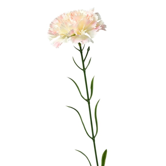 Flowers Centerpiece Carnations Long Lasting Silk for Wedding and Family Gatherings, 51 cm, Yellow