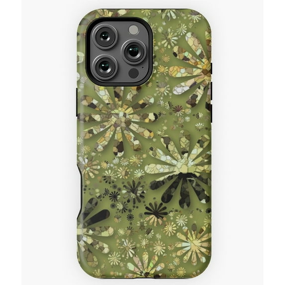 Flowers Cracks And Crevices Phone Case for iPhone 16 15 14 13 12 11 Pro Max