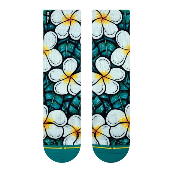 Flowers Crew Socks Art By Kaia Myall