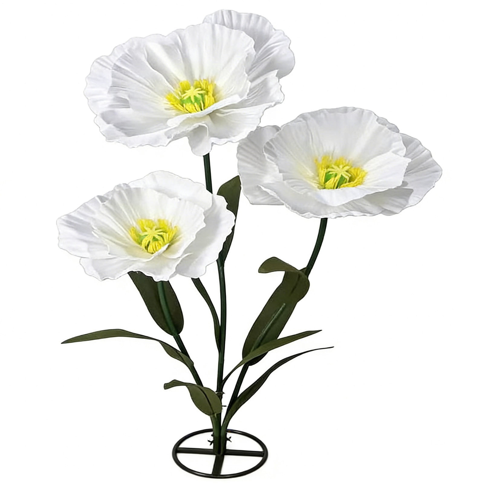 Flowers for Decoration, Bendable Rhizome,with Base,Large Floor Standing ...