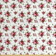 thumbnail image 1 of Ambesonne Flowers Fabric by the Yard Upholstery, Bridal Bouquets Roses, 10 Yards, Pink Ruby Green, 1 of 4