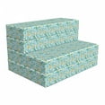 thumbnail image 1 of Flowers Foldable Mattress, Spring Garden of Daffodils, 74.8" x 35.4", Turquoise and Marigold, by Ambesonne, 1 of 6