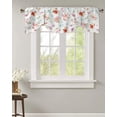 thumbnail image 1 of Flowers Foliage Kitchen Curtains Balcony Adjustable Roman Blinds Small Short Curtain for Living Room, 1 of 6