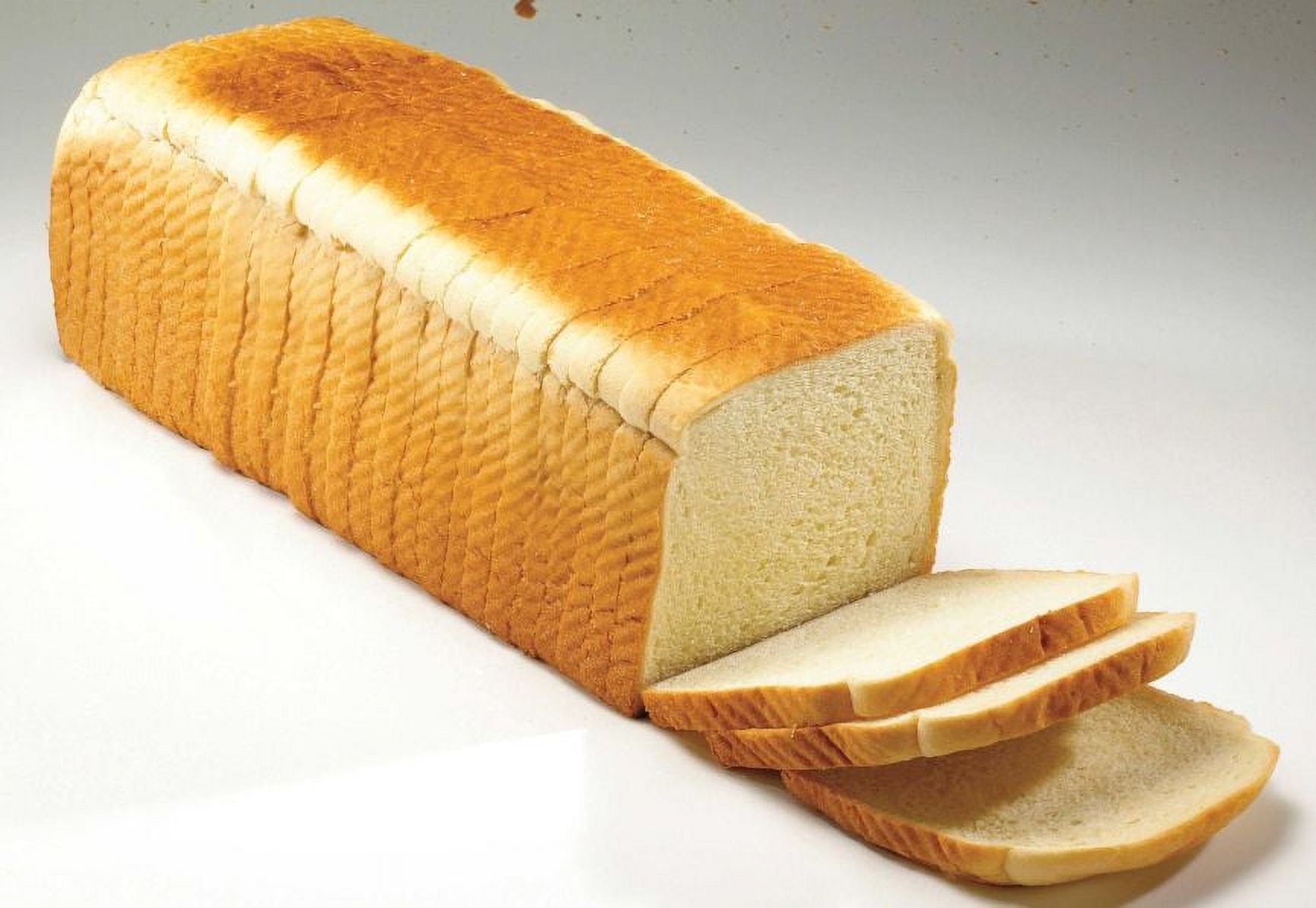 Flowers Foods European Bakers Sliced Pullman White Sandwich Bread, 42 Ounce - 8 per case.
