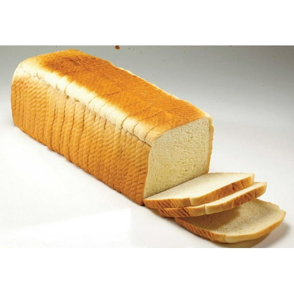 Flowers Foods European Bakers Sliced Pullman White Sandwich Bread, 42 Ounce - 8 per case.
