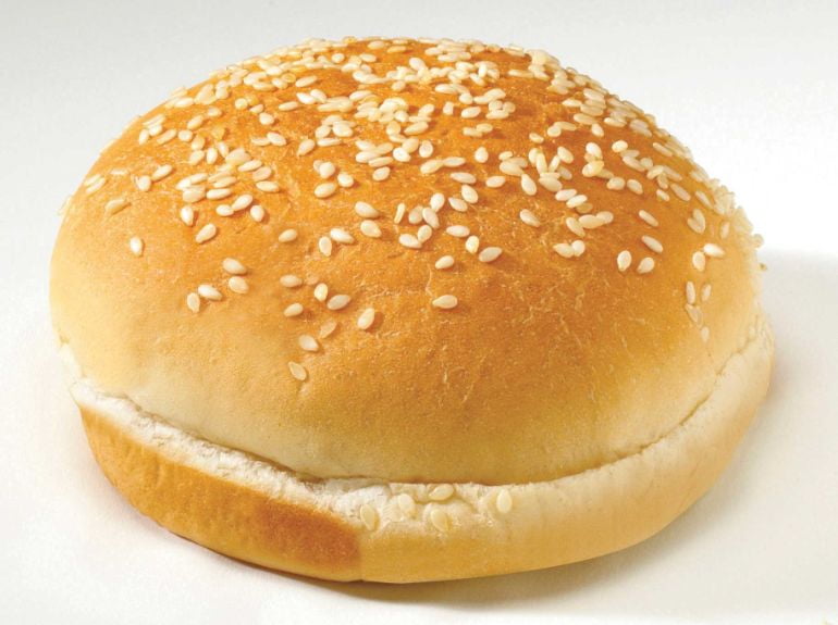 Flowers Foods European Bakers Sliced Sesame Hamburger Bun, 4 inch 12 per pack 8 packs per