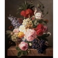 thumbnail image 1 of Flowers & Fruit 1827 Jan Frans van Dael Musee des Beaux-Arts Rouen Poster Print, 1 of 4