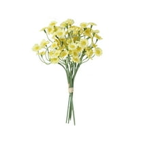 Flowers Garden Fresh Home Decoration Bouquet with Chamomile Small Daisies for Weddings and Living Room Table Arrangements