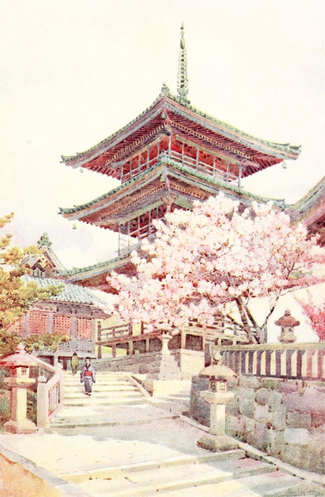 Flowers & Gardens of Japan 1908 Canvas Art - Ella Du Cane (18 x 24)