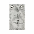 thumbnail image 1 of Flowers Hanging Pocket Organizer, Easter Lily Petals Growing Gardening Vintage Blossoms Branches Motif, Printed Polyester Storage Bag with Pockets, 9" x 27", Dark Grey and Coconut, 1 of 2