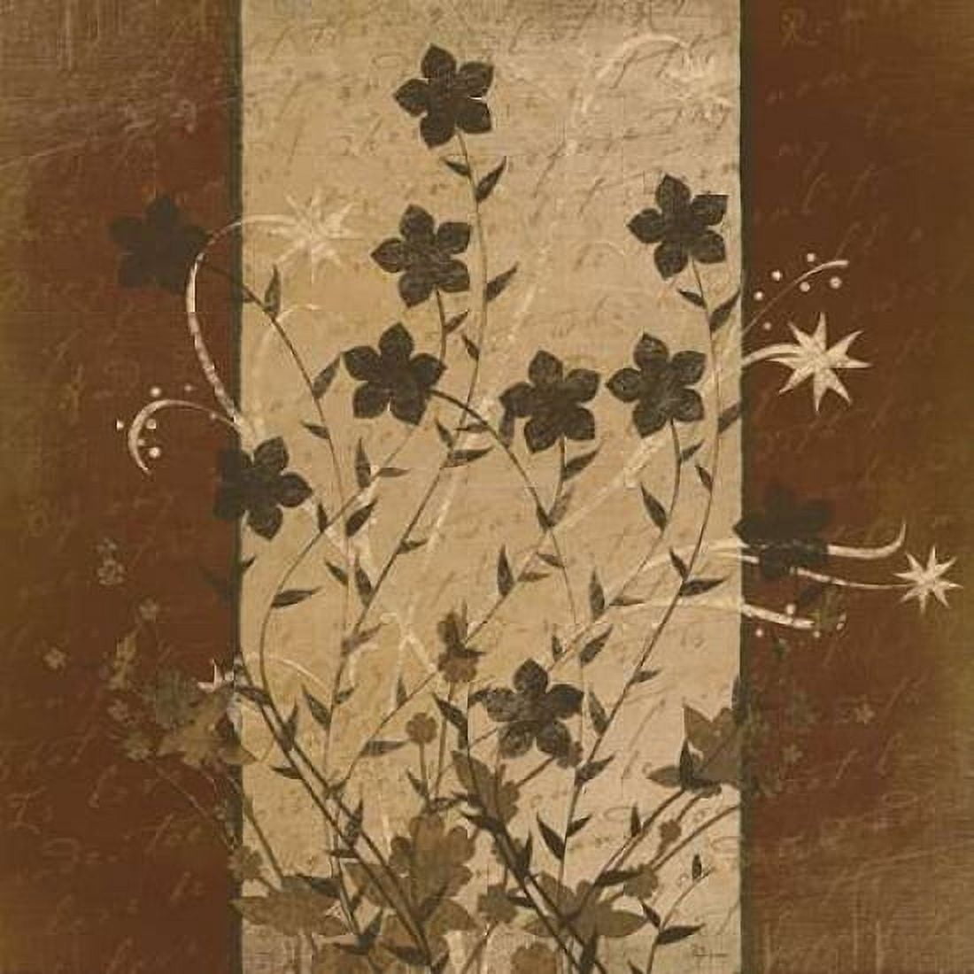 Flowers II Canvas Art - Jennifer Pugh (24 x 24)