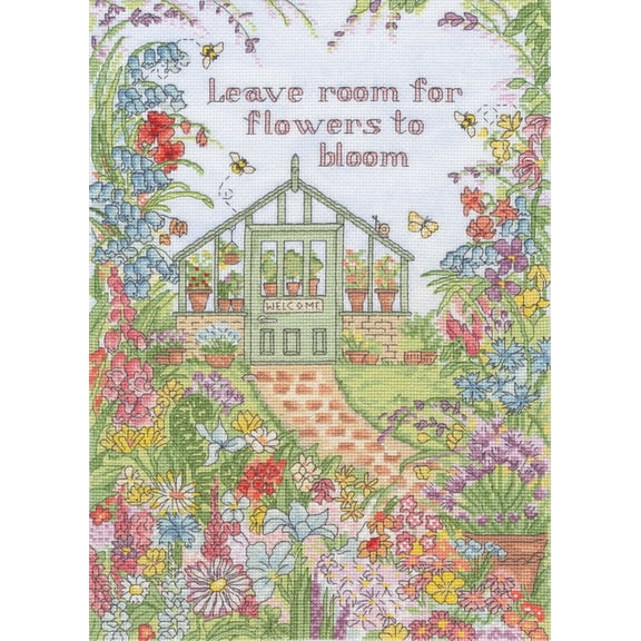 Bothy Threads Flowers in Bloom Counted Cross-Stitch Kit