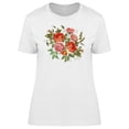thumbnail image 1 of Flowers In Renaissance Style  T-Shirt Women -Image by Shutterstock, Female Large, 1 of 2