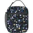 thumbnail image 1 of Flowers Insulated Lunch Bag, Reusable Lunch Box Tote Bag For Office Work Picnic Travel Women/Men, 1 of 6
