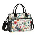 thumbnail image 1 of Flowers Of Rabbits Cooler Bag Lunch Bag Soft Cooler Cooling Tote Insulated Lunch Box for Adult Men Women, 1 of 6